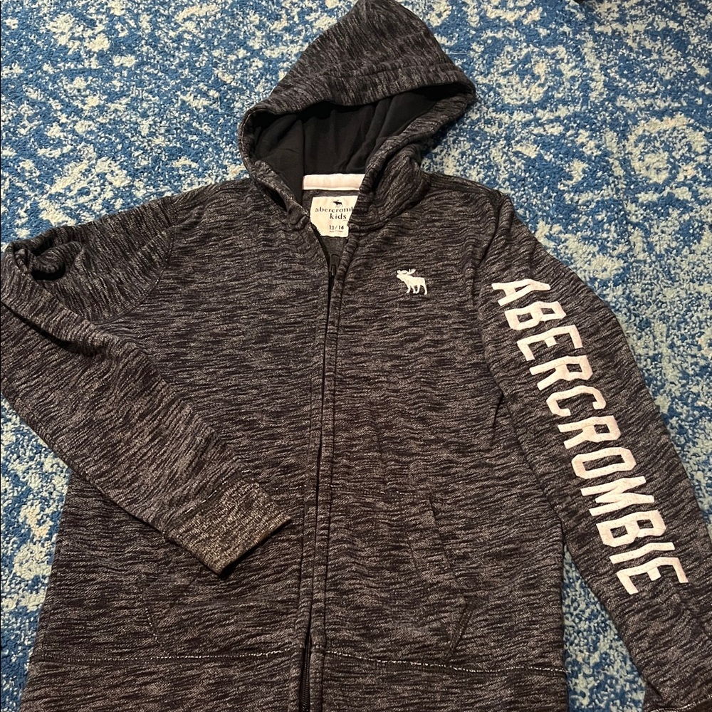 Abercrombie Kids Gray Hoodie Jacket
